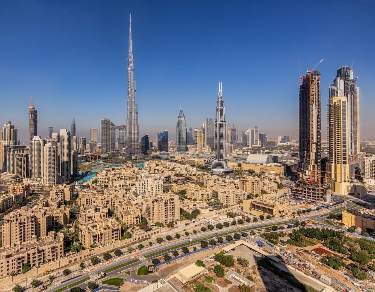 Nasma Luxury Stays - Fantastic Burj Khalifa View From This Fancy Condo Dubái Exterior foto